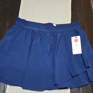 Yogalicious Navy Mini Skirt